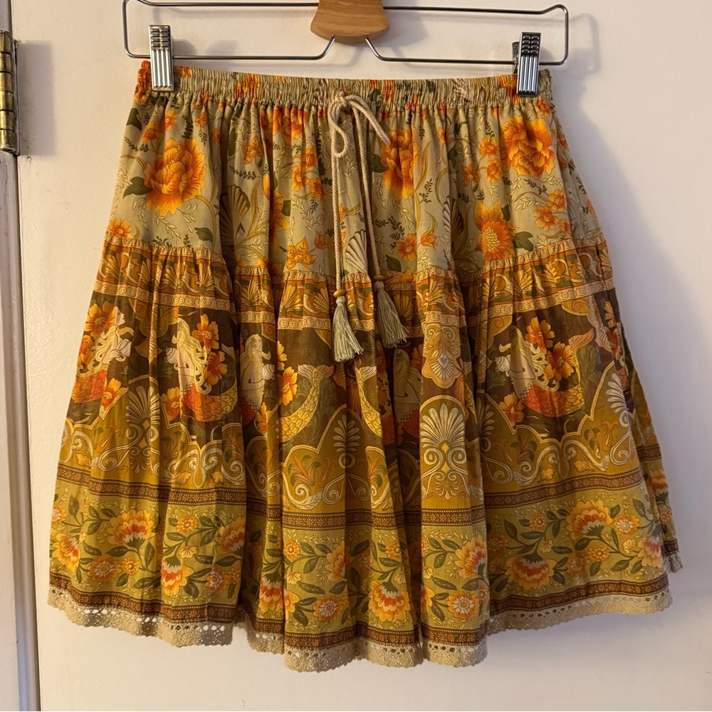Spell Seashell Mini Skirt - Picture 6 of 7